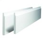 PlyGem 9\/16\" x 3-5\/8\" x 16' White Moulding Crown