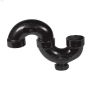 1-1\/2\" Hub ABS S-Trap With Cleanout