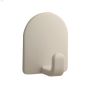 1-1\/4\" White Adhesive Casa Small Hook