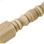 36\" x 1-1\/4\" x 1-1\/4\" Hemlock Square Top Turned Baluster