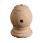 4' x 2-7\/8\" x 2-7\/8\" Solid Oak Handrail Bracket Kit