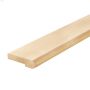 4' x 1-1\/16\" x 4-1\/4\" Maple Stair Nosing
