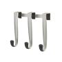 Schnook Black\/Nickel 3 Over The Door Hook