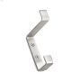 2-7\/8\" Brushed Nickel Single Utility Hook