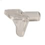 1\/2\" x 0.65\" Clear Plastic Shelf Euro Pin-2\/Pack