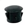 5\/16\" Plastic Black Hole Plug-2\/Pack