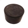 #1 x 3\/4\" x 9\/16\" x 1\" Neoprene Black Stopper-1\/Pack