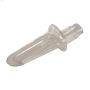1\/4\" Clear Plastic Shelf Pin-4\/Pack
