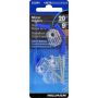 Plastic Clear Mirror Holders & Anchors Set-4/Pack