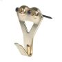Brass Plated Two Nail Classic Hanger-2\/Pack