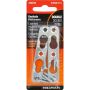 Double Hole Heavy Duty Keyhole Hanger With Screw-2/Pack