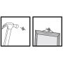 20 lb Brass Plated Quick Hanger-5/Pack