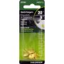 20 lb Brass Plated Quick Hanger-5/Pack