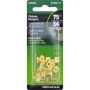 Brass Plated Three Nail Pro-Hanger-2/Pack