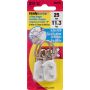 2 Hole Ready Nail D-Ring Hanger-2/Pack
