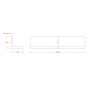 1/8" x 1" x 3' Weldable Low Carbon Steel Angle Bar