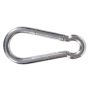 7/16" Opening Zinc Plated Spring Snap Link
