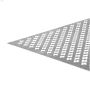 24\" x 36\" x 0.02\" Aluminum Cloverleaf Decorator Sheet