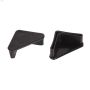 1-1\/4\" Plastic Angle Cap-2\/Pack