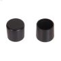 1\/2\" Plastic Round Cap-2\/Pack