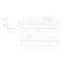1-1/2" x 1-1/2" x 2' Carbon Steel Slotted Angle Bar