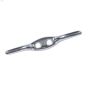 #6 Hole x 2-1\/2\" Nickel Plated Rope Cleat