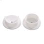 1-3\/8\" White Plastic Pole Socket Set