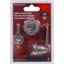 1/2" Chrome Keyed Door/Drawer Utility Lock