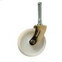 1-5\/8\" White Light Duty Swivel Plate Caster