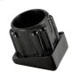 3\/4\" Black Inside Angle Leg Tip