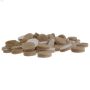 Surface Gard\u00ae 3\/8\" Beige Medium Duty Self-Adhesive Felt Pad