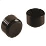 5\/8\" Black Round Leg Tip