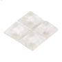 Surface Gard\u00ae 3\/4\" Clear Square Pad