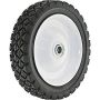 1\/2\" x 7\" x 1-1\/2\" Metal Hub Replacement Wheel-12\/Carton