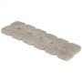 Felt Gard\u00ae 1\" Beige Heavy Duty Square Adhesive Felt Pad