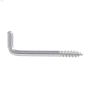 0.106\" x 1-3\/8\" Zinc Plated Square Bend Hook-10\/Pack