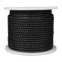 1\/2\" x 335' Black Twisted Rope
