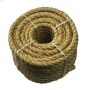 1\/4\" x 50' Natural Twisted Rope