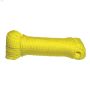 1\/4\" x 100' Yellow Medium Duty Twisted Rope