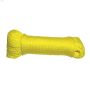 1\/4\" x 50' Yellow Medium Duty Twisted Rope