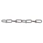 #2\/0 x 275' Zinc Plated\/Black Double Loop Chain