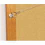 Small Zinc Flat D-Ring Hanger-4/Pack