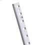 48\" White Steel Shelf Standard Pilaster Strip