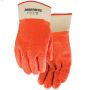 Hi-Visible Safety Orange PVC OS Foamtastic Gloves