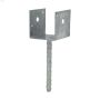 4\" x 4\" Steel Rebar Carport Saddle