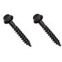 Outdoor Accents 1-1/2" Black #10 Connector Screw-50/Pack