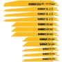 12-Piece Bi-Metal Reciprocat Saw Blade Set