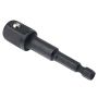 Adaptateur de douille en oxyde noir 3" x 1/4 - 1/2"