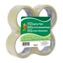 Duck 54.6 yd x 1.88" Standard Grade Packaging Tape-4/Pack