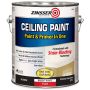 Zinsser 3.78 L Can White Water-Based Ceiling Paint & Primer